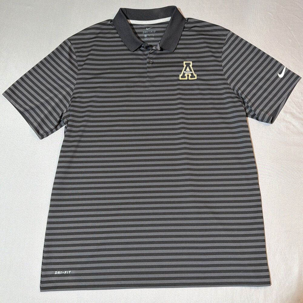 Nike App State Mountaineers Dri Fit Polo Shirt - Short Sleeve - Men’s X-Large